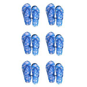 West Loop Kid's NEW Blue 7 Pair Flip Flops Various Sizes Reseller Bundle